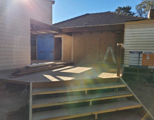 05 Macleod weatherboard extension verandah